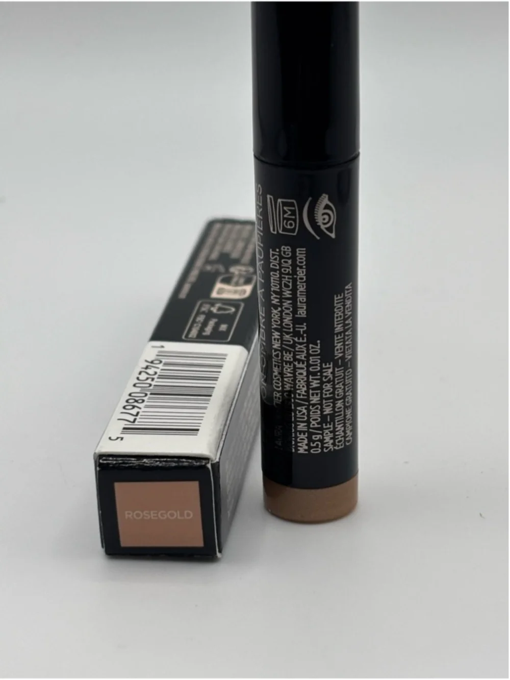 Laura Mercier Caviar Stick Eye Color Rosegold Mini 0.01 oz New